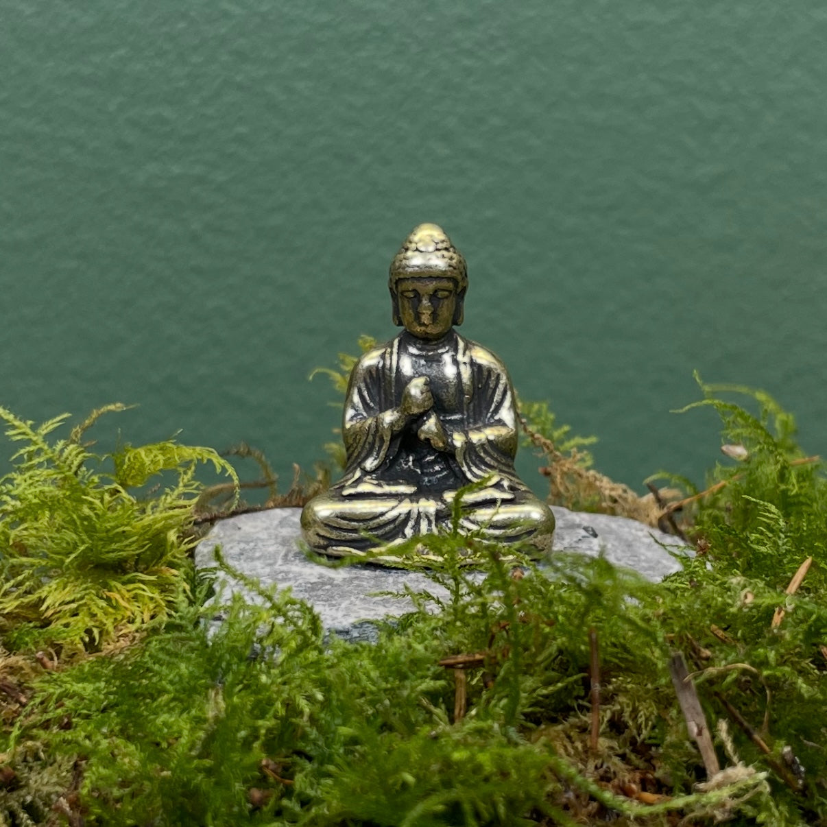 Brass Buddha figure