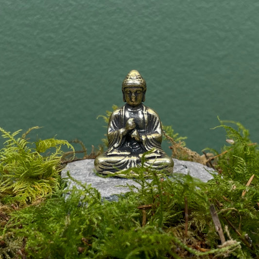 Brass Buddha figure